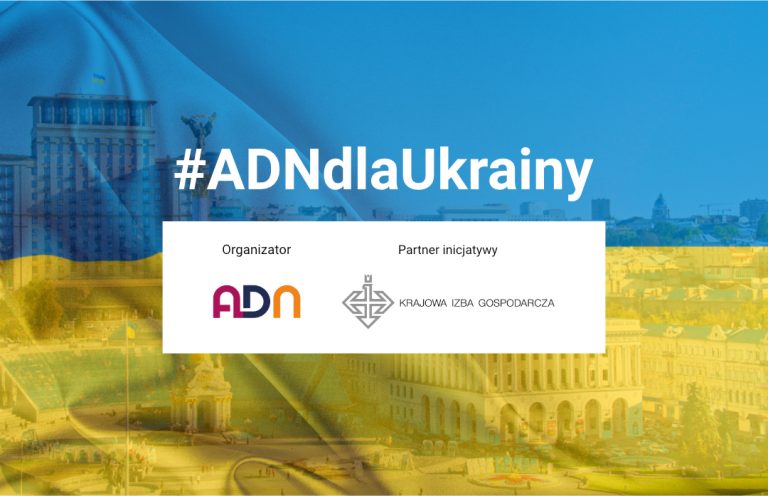ADN solidarny z Ukrainą. Uruchamiamy zbiórkę.